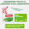 Alfapac SF 1 Food Storage Bags Micro-Perforated 27 x 28 cm 3 Rolls of 15 Bags Each view 3