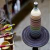 Frantoio Muraglia, Rainbow Ceramic Jar with Extra Virgin Olive Oil 500ml, Intense Fruity Essence, Created and Hand-Decorated by Our Puglian Artisans view 3