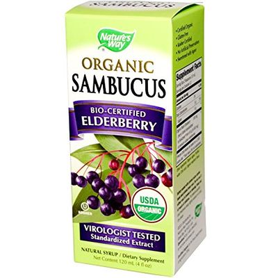Natures Way Sambucus Syrup 4 Fo