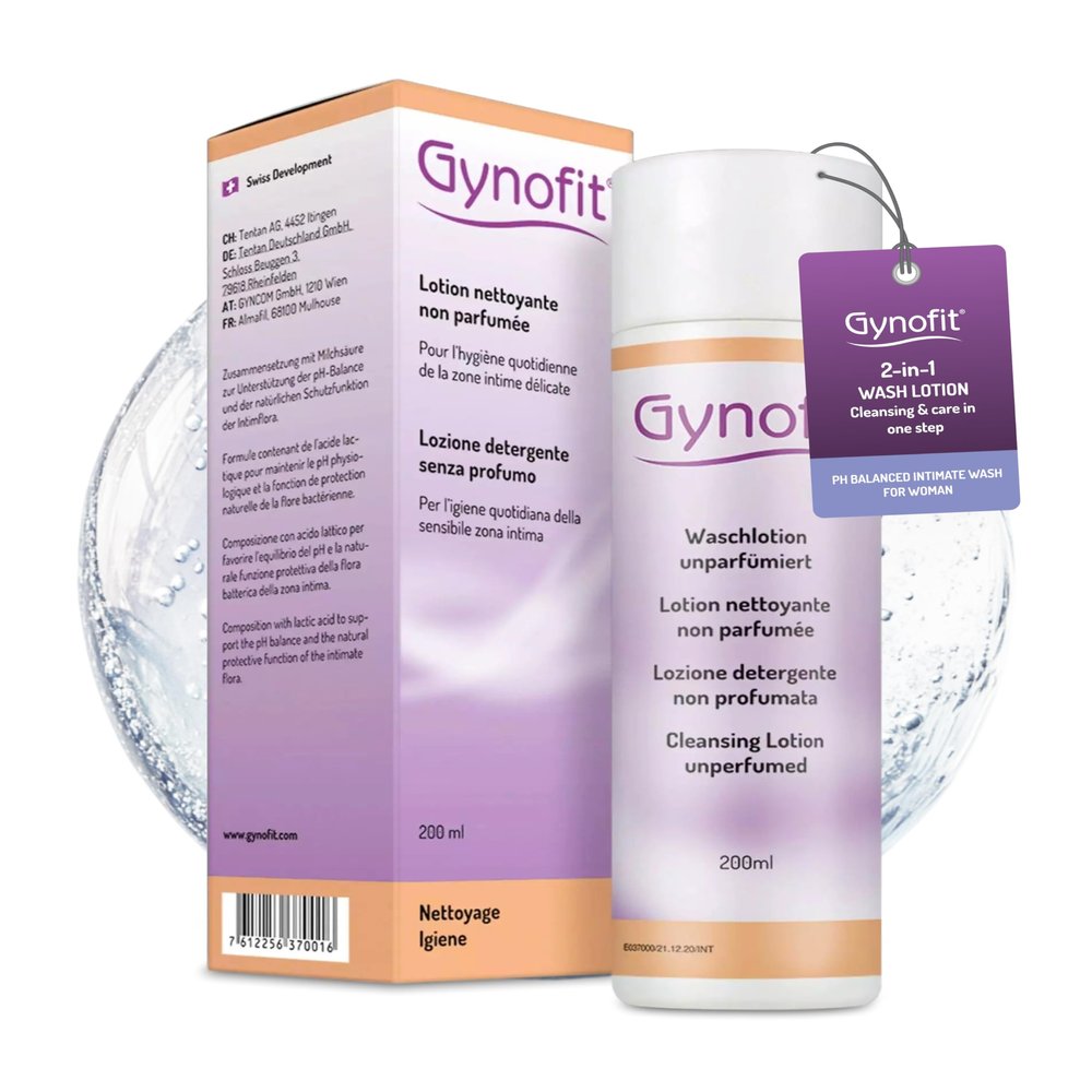 Gynofit Unscented Cleansing Lotion - 200ml.