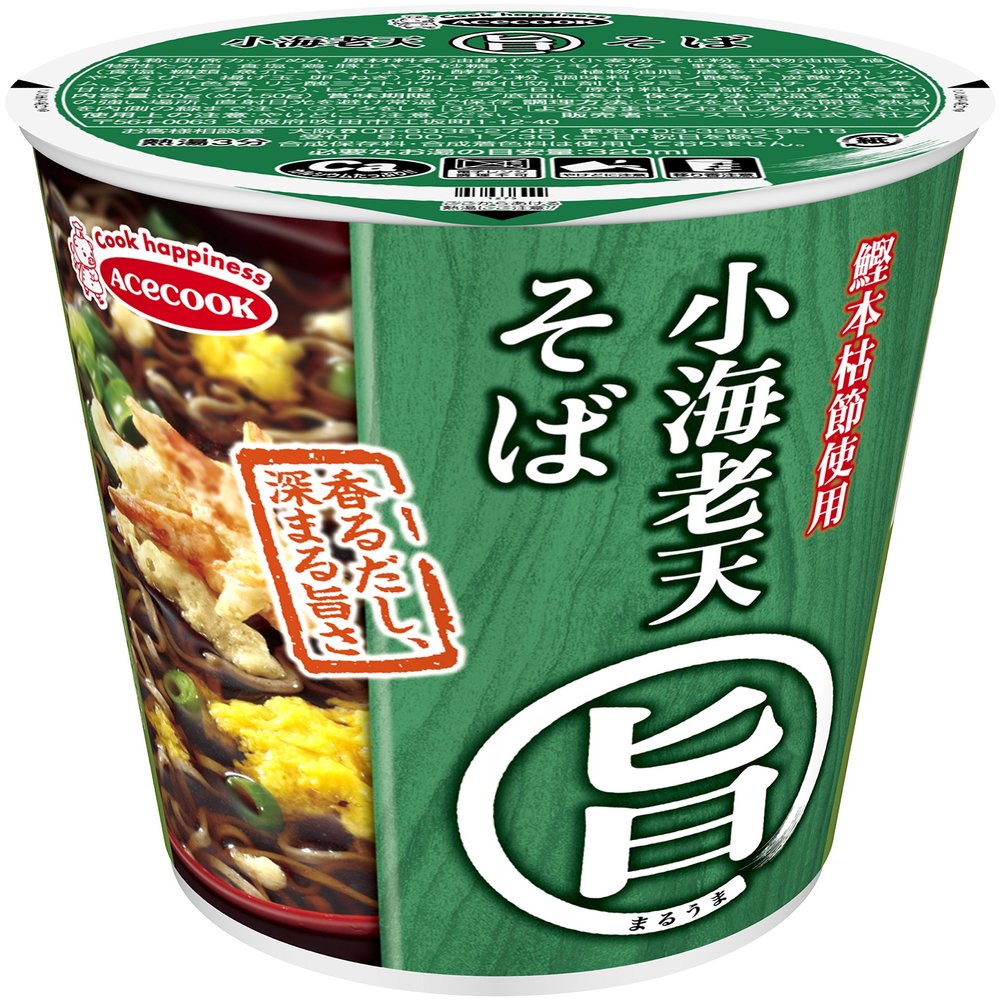 AceCook Shrimp Tenpura Soba 60g12 Japan Cup Noodles