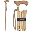 Switch Stick Luxury Engraved Pearl Walking Stick - Folding And Adjustable view 1