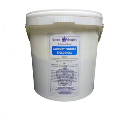 10 KILOS OF PROFESSIONAL GRADE BIO LAUNDRY WASHING POWDER