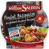 French Chicken Basque Espelette pepper - poulet basquaise piment d'espelette william saurin - 285 gr - 1 serve view 1