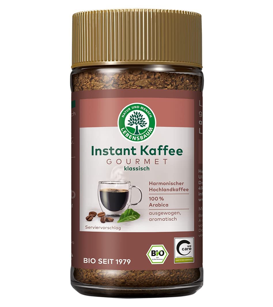 Lebensbaum Gourmet Organic Instant Coffee (1 x 100 g)