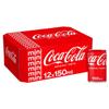 Coca-Cola Regular Soft Drink, 150 ml (Pack of 12) view 1