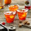 Party Essentials Hard Plastic 9-Ounce Party Cups/Old Fashioned Tumblers, 50-Count, Clear view 2