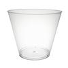 Party Essentials 20 Count Quality Hard Plastic Party Cups, 9-Ounce, Tumblers, Clear view 1