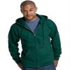 Hanes Adult Ultimate Cotton Full-Zip Hood (Deep Forest) (S) view 2