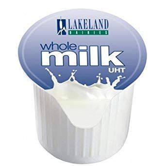 Lakeland UHT Milk Portions (120 Pots)