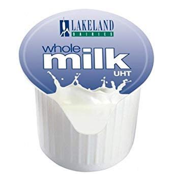 Lakeland UHT Milk Portions (120 Pots)