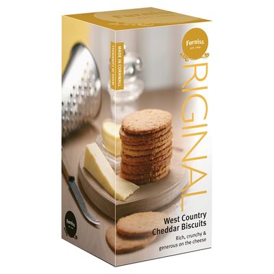 Furniss Original West Country Cheddar Biscuits, 2 x 85g