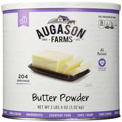 Augason Farms Butter Powder 36 oz #10 Can