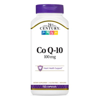 21st Century, CoQ10, 100 mg, 150 Capsules