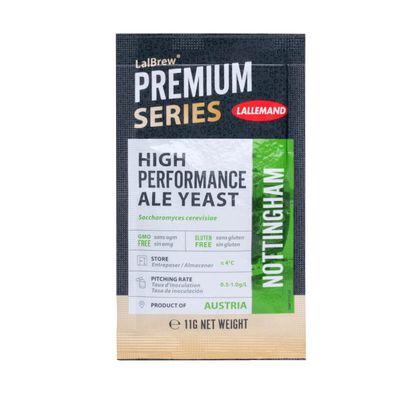 Balliihoo Homebrew Danstar Nottingham Ale Yeast - 11g Sachet