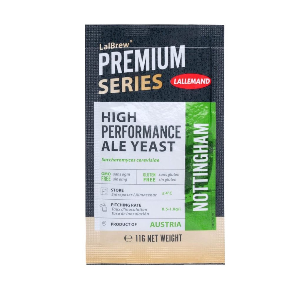 Balliihoo Homebrew Danstar Nottingham Ale Yeast - 11g Sachet