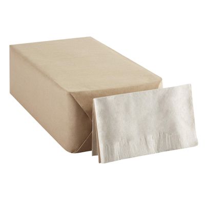 GEORGIA-PACIFIC Dixie 1/8-Fold 2-Ply Dinner Napkin (Previously Preference) by GP PRO (Georgia-Pacific), Brown, 31437, 250 Napkins Per Pack, 12 Packs Per Case