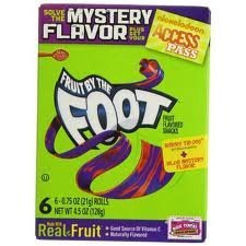 Fruit By the Foot, Berry Tie-Dye, 6-count Rolls (Pack of 3)