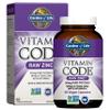 Garden of Life Vitamin Code RAW Zinc 30mg Immune System Support, Skin, Hair & Nails Whole Food Zinc Supplement 60 Vegan Capsules view 1