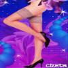 CzSalus 7/8 Support stocking 70 den - Tg. 1 Amber view 2