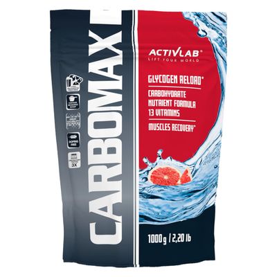 Activlab 1000 g Grapefruit Carbomax Carbohydrate Supplements