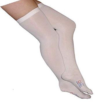 CzSalus Anti-thrombo 7/8 Support stocking K1 - Tg. 5 White