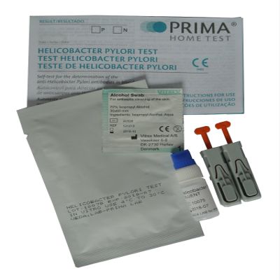 2 x Prima Home Stomach Ulcer/Helicobacter H Pylori Test Kit