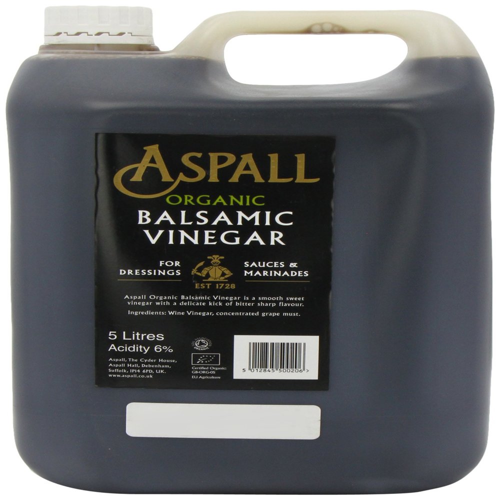 Aspall Organic Balsamic Vinegar 5 Litre (Pack of 1)