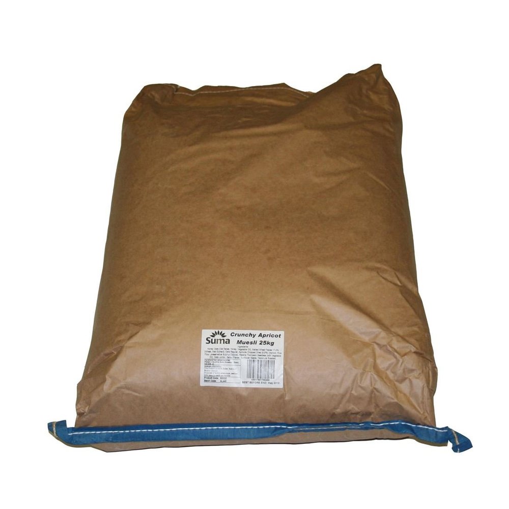 Suma Bulk Muesli Suma Crunchy Apricot Muesli 25 kg (Pack of 1)