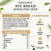 Biona Rye Vitality Bread with Sprouted Seeds Organic, Pack of 7 view 2