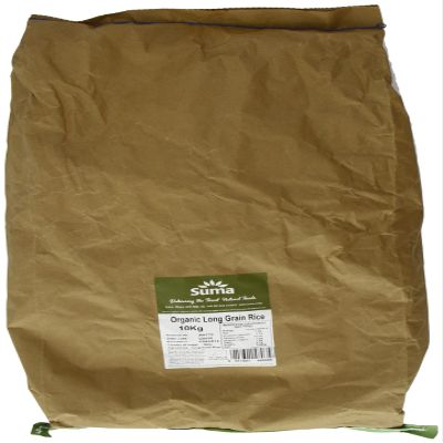 Suma Bagged Down Longg rain Rice Brown 10 Kg