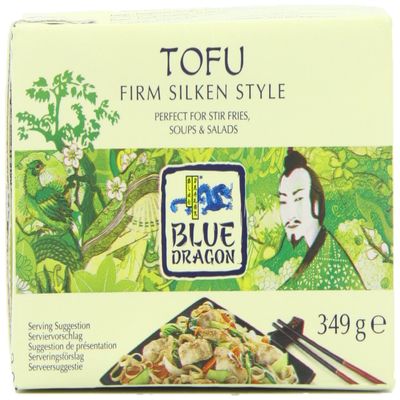 Blue Dragon Extra Firm Silken Tofu 349 g (Pack of 6)