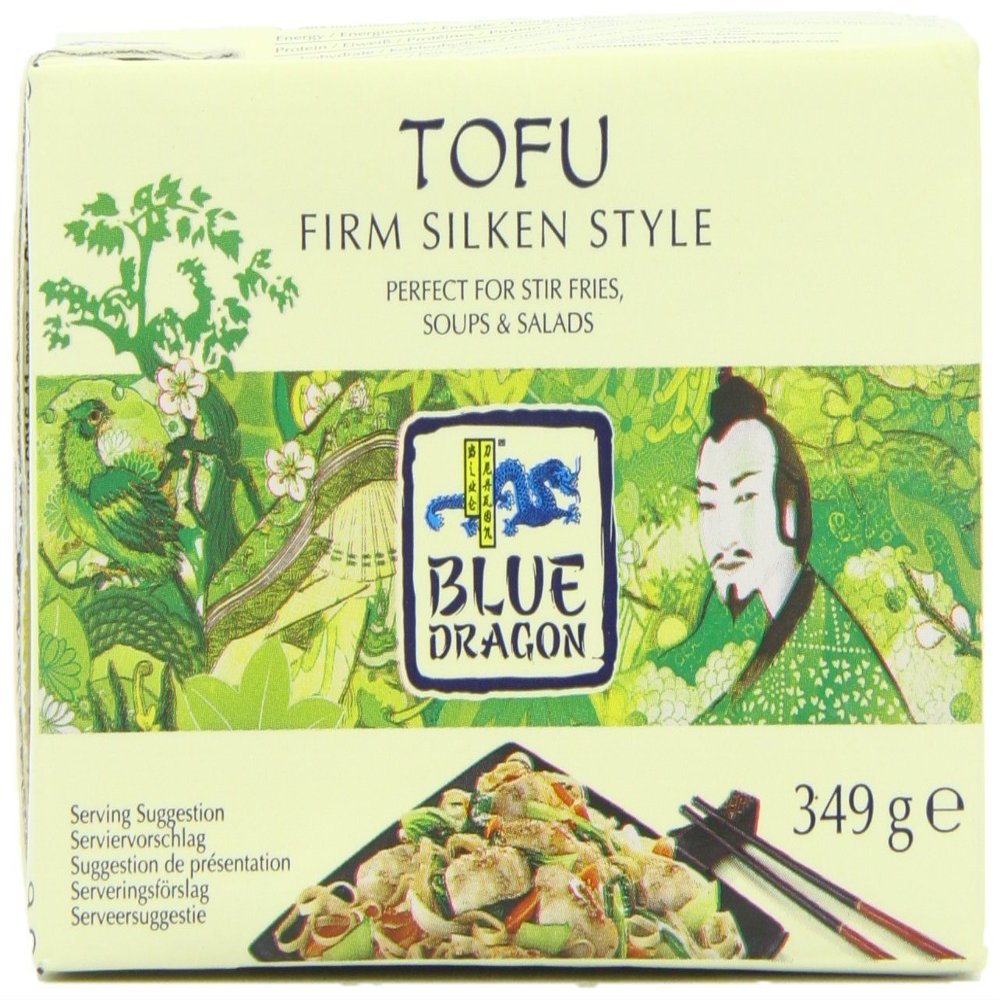 Blue Dragon Extra Firm Silken Tofu 349 g (Pack of 6)