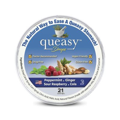 Three Lollies SF24262 Queasy Drop for Nausea Relief, Assorted, 21 Count