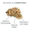 Chopped Dates 1kg by Ludlow Nut Co - Healthy Snacks, Full of Nutrition, Natural Sweetener, High-Fibre, Rolled in Rice Flour to avoid stickiness view 3