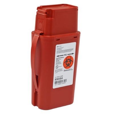 8303SA Transportable Sharps Container, 1 Quart Y