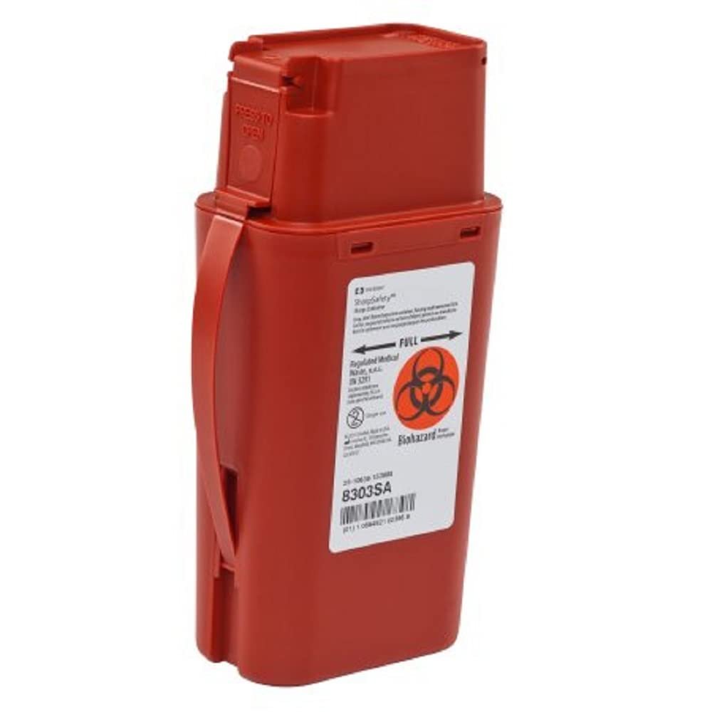 8303SA Transportable Sharps Container, 1 Quart Y