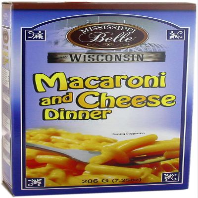 MISSISSIPPI BELLE Macaroni/Cheese 205g - Pack of 8