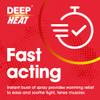 Deep Heat Muscle Rescue Heat Spray, Fast Acting, Soothing Relief, 72.5 ml (Pack of 1) view 4