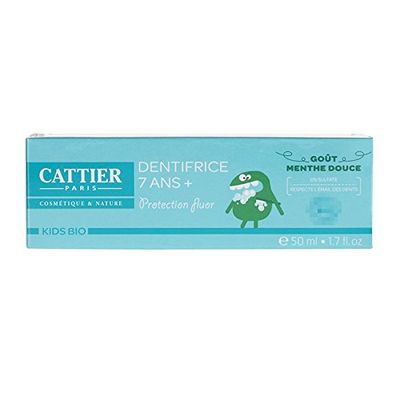 Cattier Kids Bio Toothpaste 7 Years+ 50ml - Taste : Mint