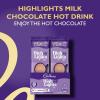 Cadbury Highlights Instant Hot Chocolate Sachets, Low Calorie Hot Chocolate Mix, Approximately 11 Servings, 30 x 11 g Sachets Per Box (1 Box Total) view 2