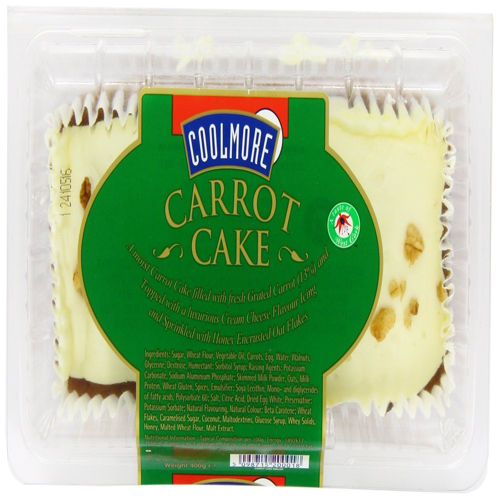 Coolmore Foods Carrot Cake (Pack of 3)