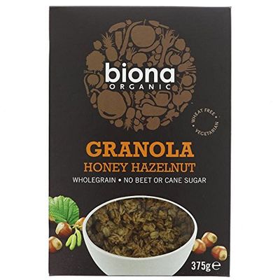 Biona Organic Honey Hazel Crunchy 375g * 12