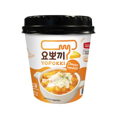 Yopokki Cheese: Tteokbokki Instant Cheese - YP 120 g