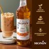 Monin Salted Caramel Syrup, 750 ml Glass Bottle Salted Caramel view 4