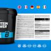 BioTechUSA Protein Power | High Protein, Sugar-Free, Lactose-Free, Gluten-Free | Added Creatine, 4 kg, Vanilla view 4