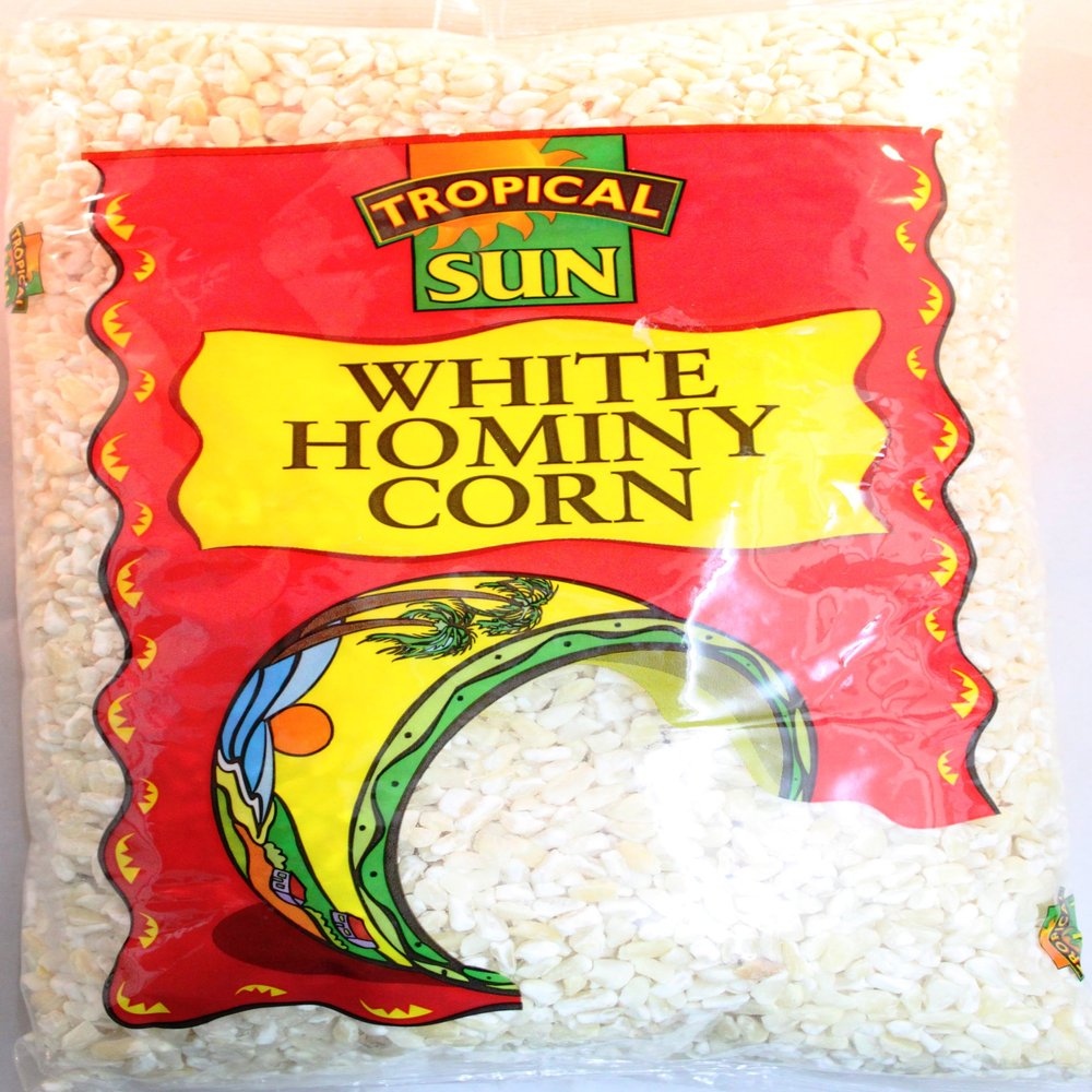 Tropical Sun White Hominy Corn 2kg