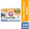 ARM & HAMMER Fabric Softener Sheets, Mountain Rain 144ct view 2