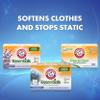 ARM & HAMMER Fabric Softener Sheets, Mountain Rain 144ct view 4