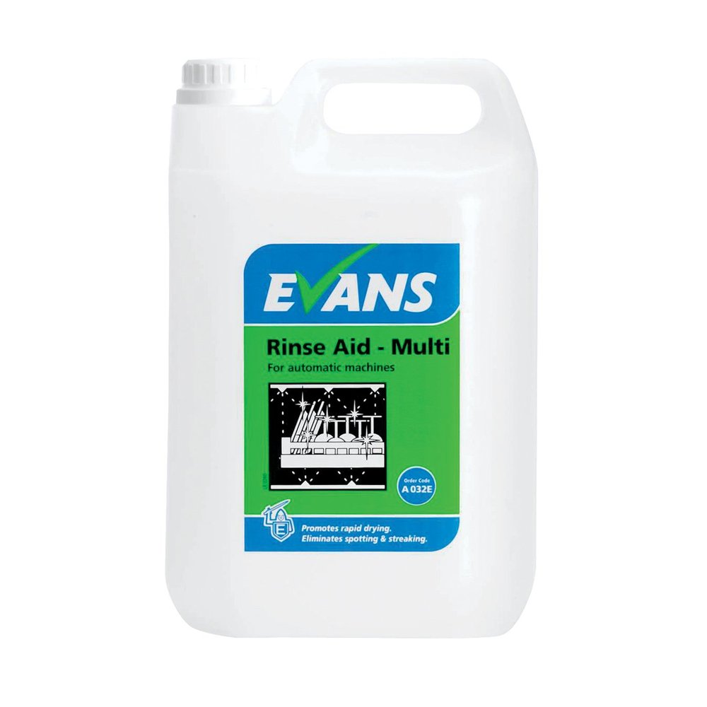 Evans Vanodine Rinse Aid Multi 5ltr